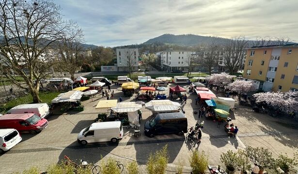 Vauban Bauernmarkt - Markttag